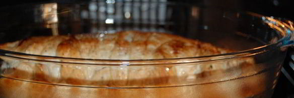 рулет из индейки с рикоттой под соусом сабайон