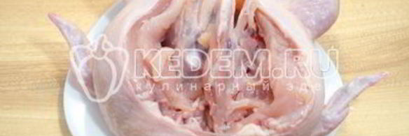 рулет из курицы с черносливом