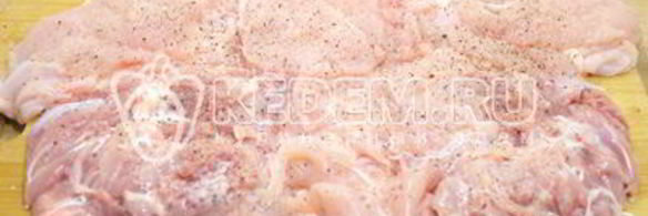 рулет из курицы с черносливом