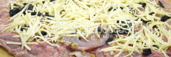 рулет из курицы с черносливом