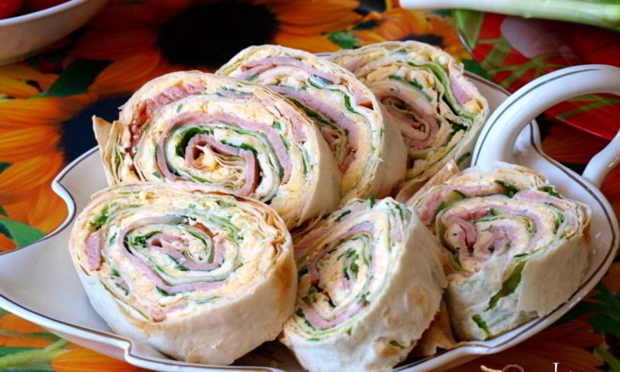 Рецепт рулета из лаваша с балыком