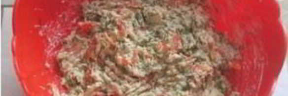 рулет из лаваша с курицей