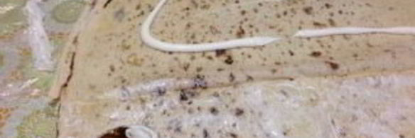 рулет из лаваша с морковкой по-корейски