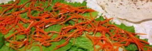 рулет из лаваша с морковкой по-корейски