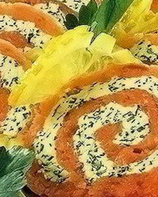 Рулет из лосося