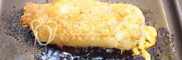 рулет из окорочка с морковью по-корейски