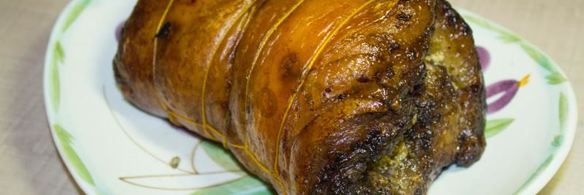 рулет из пузанины в духовке