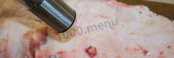 рулет из пузанины в духовке