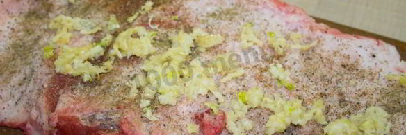 рулет из пузанины в духовке