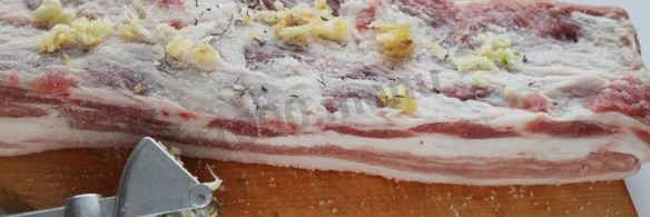 рулет из пузанины вареный