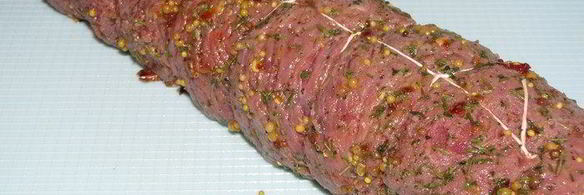 рулет из телятины с овощами