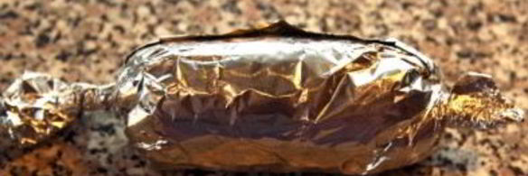 рулет куриный в фольге