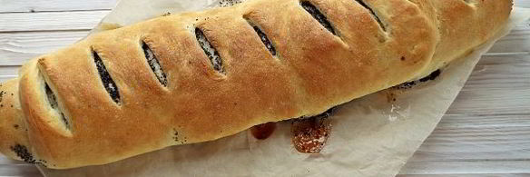 рулет с маком из дрожжевого теста