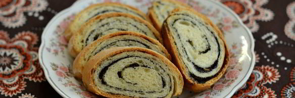 рулет с маком