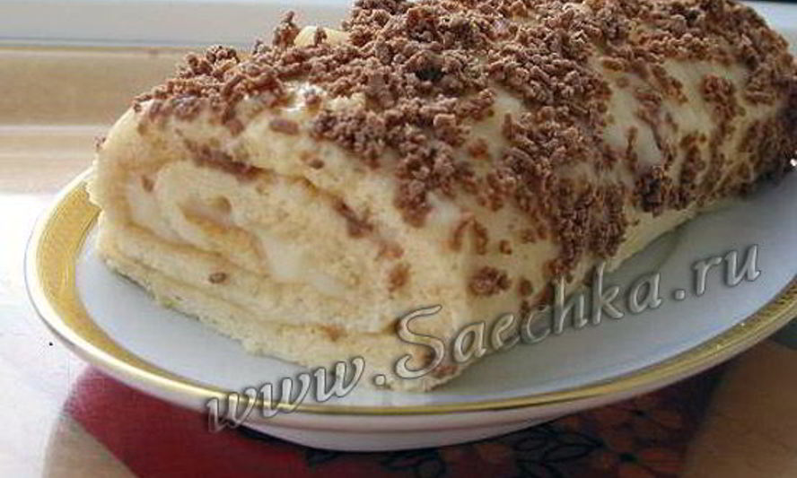 Рецепт рулета с медом