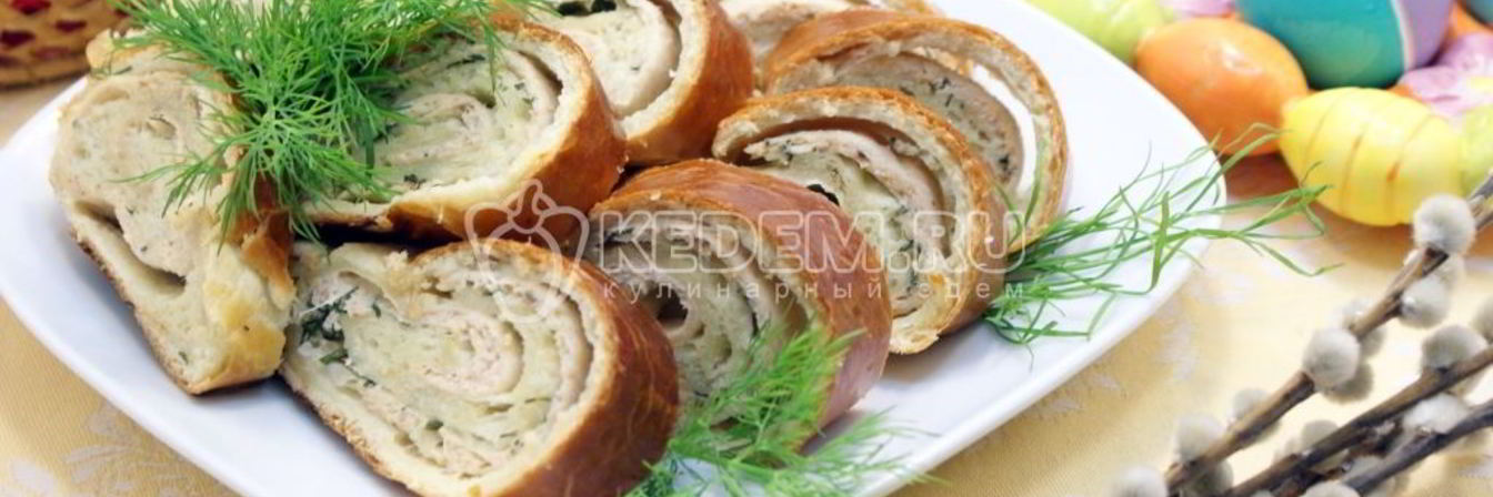 Рулет с рыбой