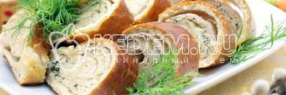 рулет с рыбой