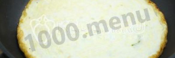 рулет с сыром и зеленью