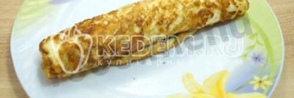 рулет с сыром и зеленью