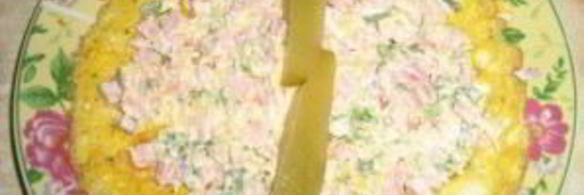 рулет с ветчиной