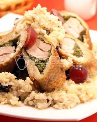 Рулетики из индейки