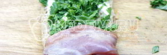 рулетики из индейки