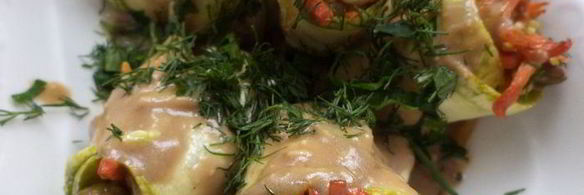 рулетики из кабачков