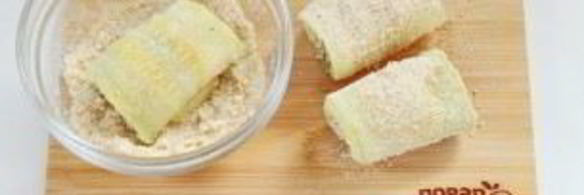 рулетики из молодых кабачков