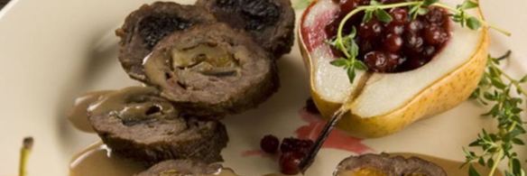 рулетики из оленины по-чешски