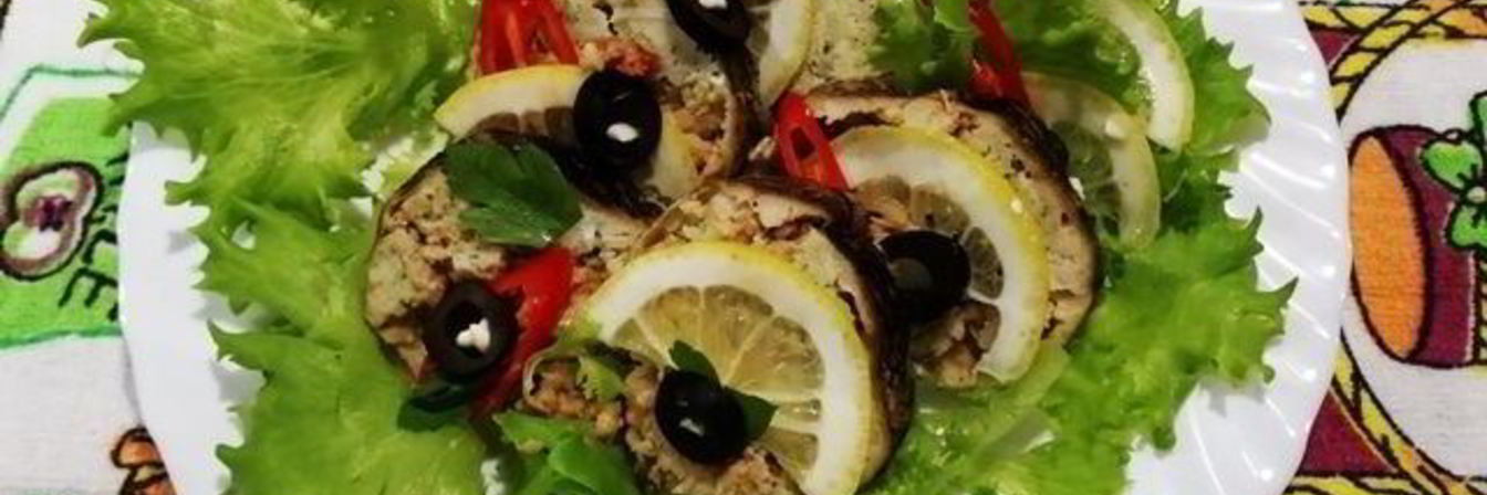 Рулетики из щуки и тунца