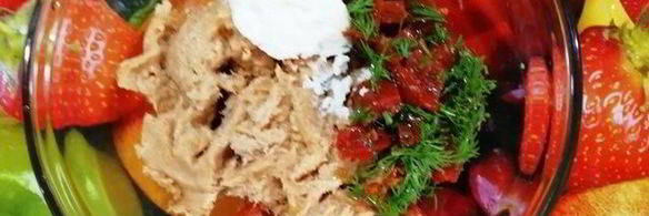 рулетики из щуки и тунца