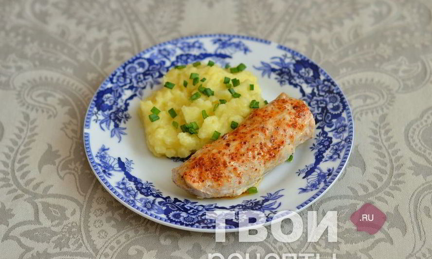 Рецепт рулетиков из свинины с грибами