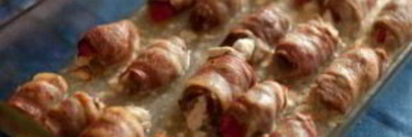 рулетики из свинины с сыром