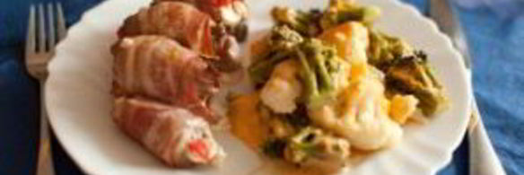 рулетики из свинины с сыром