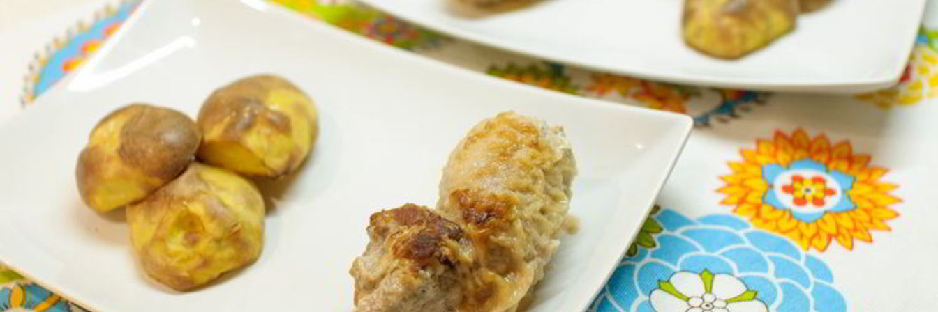 Рулетики из свинины