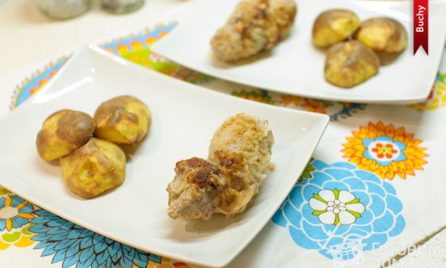 Рецепт рулетиков из свинины