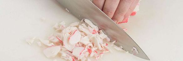 рулетики из ветчины