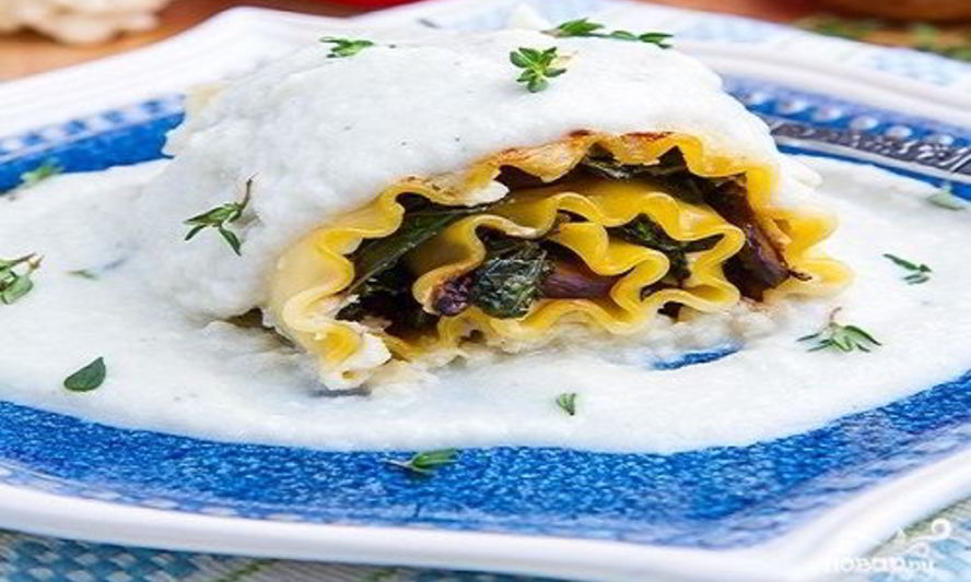 Рецепт рулетиков с грибами и сыром