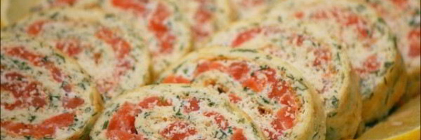 Рулетики с семгой