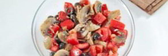 рулетики с томатами и грибами