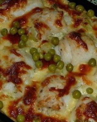 Рыбные рулеты с овощами в духовке