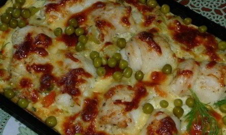 Рецепт рыбных рулетов с овощами в духовке