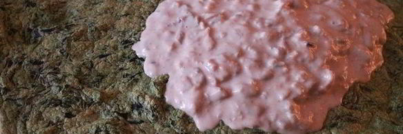 шпинатный рулет с грибной начинкой