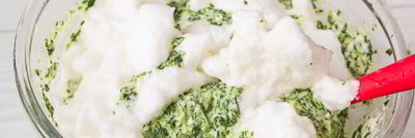 шпинатный рулет с вялеными томатами