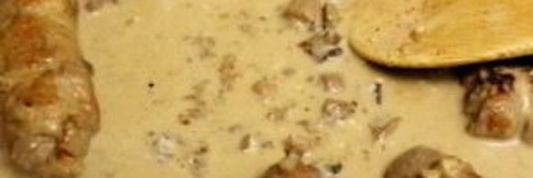 свиные рулетики с начинкой