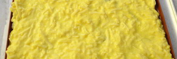 сырно-мясной рулет