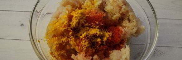 сырно-мясной рулет