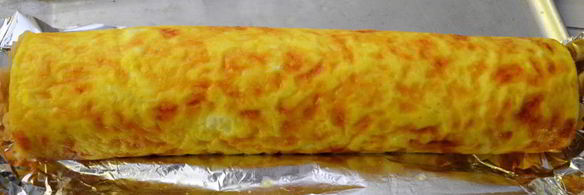 сырно-мясной рулет