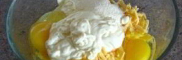 сырный рулет с фаршем