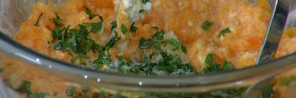 сырный рулет с тыквой